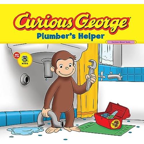 Curious George Plumber's Helper (CGTV 8x8)