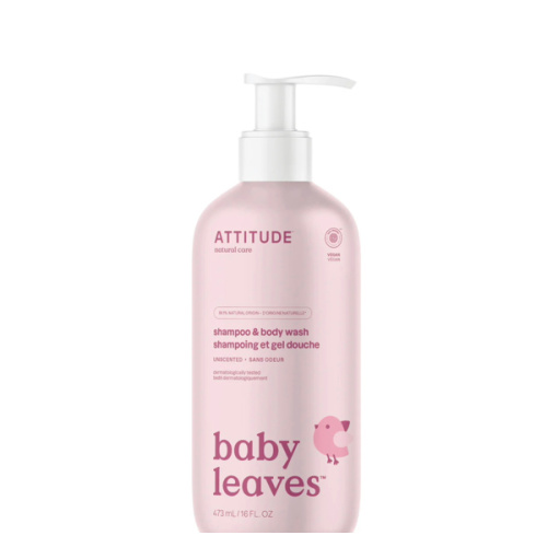 Baby Shampoo & Body Wash 2-in-1 - Clean Ingredients I ATTITUDE