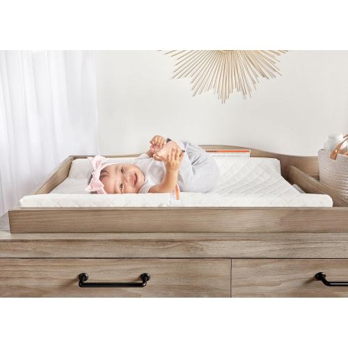 Dream On Me Compressed Contour Changing Pad, White