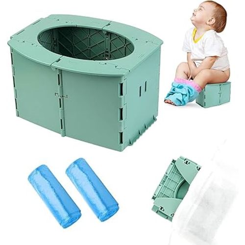 SunnySmile Travel Potty for Car，Travel Potty for Kids，Portable Potty for Toddler，Apply to Camping, Tourism, Outdoor, Indoor