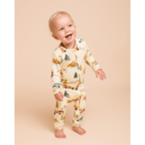 Zipper Sleeper | Bamboo Pajamas | Bambi & Birdie