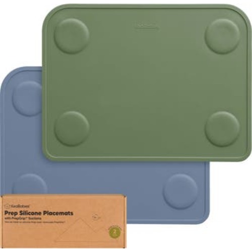 2-Pack Prep Silicone Placemats
