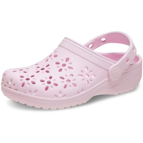 Crocs Kids' Classic Floral Design Clogs