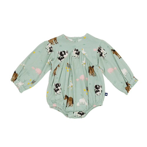 Larkspur Baby | Bubble Romper in Farm Animals – Larkspur Baby Outlet