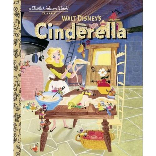 Cinderella (Disney Classic) - (Little Golden Book) by Jane Werner (Hardcover)