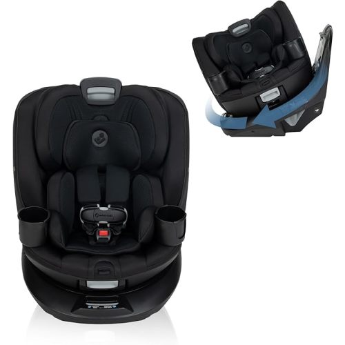 Maxi-Cosi Andi 360° Rotating All-in-1 Convertible Car Seat, Authentic Black