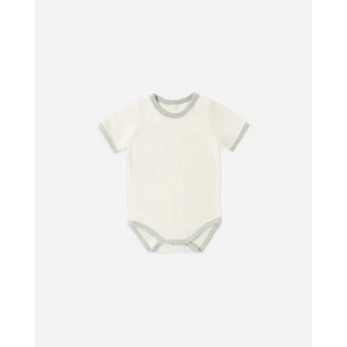 Ringer Bodysuit Seafoam