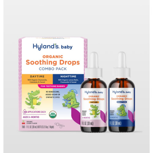 Organic Baby Soothing Drops Combo – Hyland's