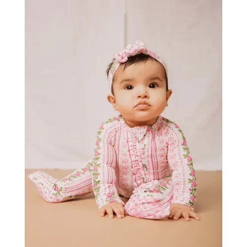 Bums and Roses - Bowquet of Roses - Convertible Ruffle Romper