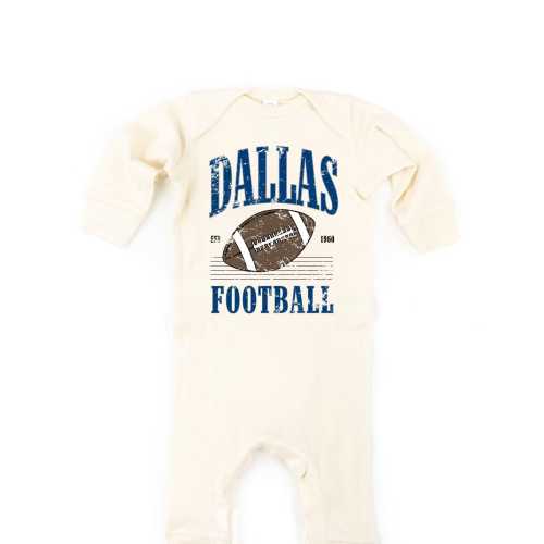 Touchdown Tees - Baby Sleeper | Football Accessories | Kid Graphic Tee | Football Shirt | Fall Graphic Shirt | Baby Sports Tee | Baby Romper