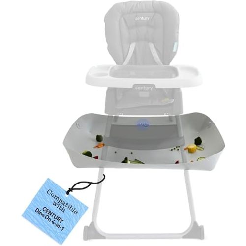 CATCHY - Food Catcher - Compatible with Century Dine On 4-in-1 High Chair + 11 Other High Chairs - Highchair Sold Separately - Baby & Toddler Food & Mess Catcher - Under High Chair Accessory