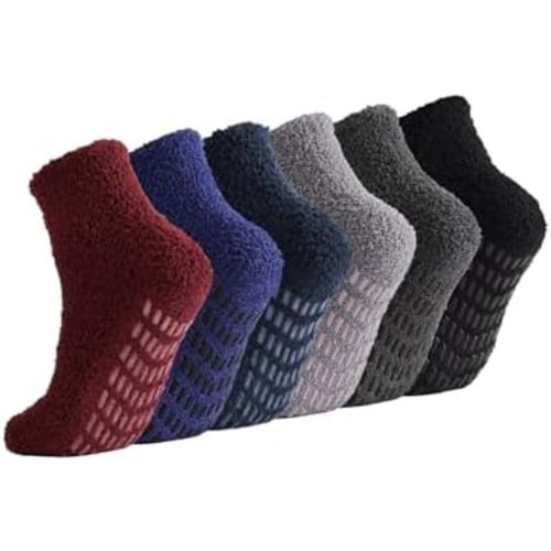 Breslatte Non Slip Hospital Socks with Grips for Women Grip Slipper Socks for Women Gifts