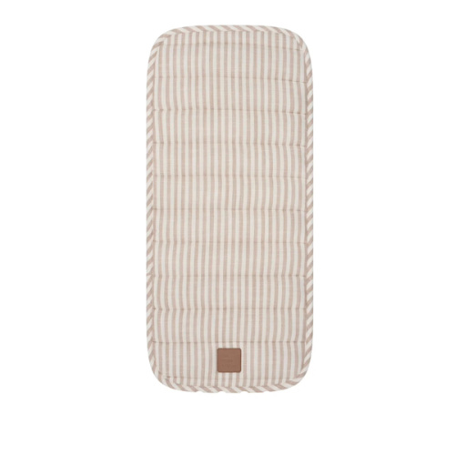 Natural Stripe Universal Linen Bassinet Liner
