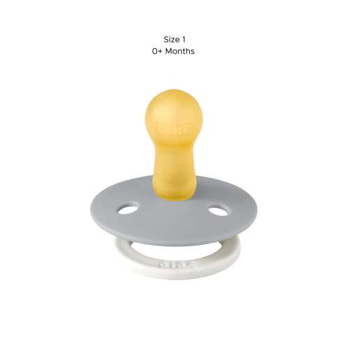 BIBS - STUDIO Colour 2 Pack Block Pacifiers - Nordic Mint Petrol Mix