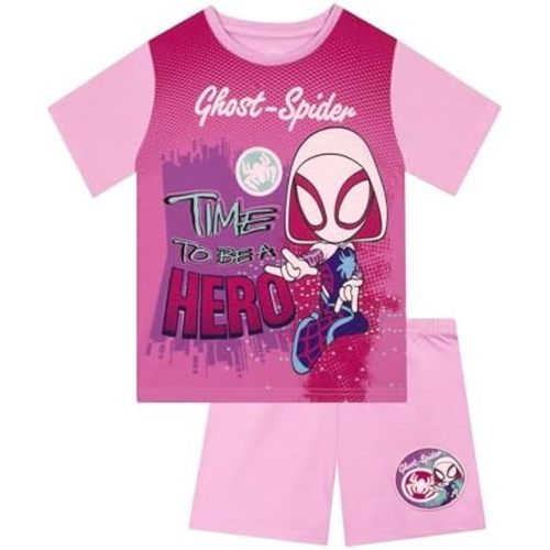 Marvel Ghost Spider Pajamas, Spidey And His Amazing Friends Pajamas, Girls Pajama Sets