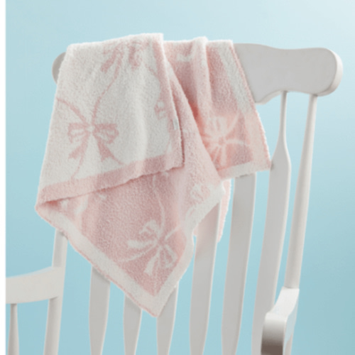 Bow Chenille Blanket