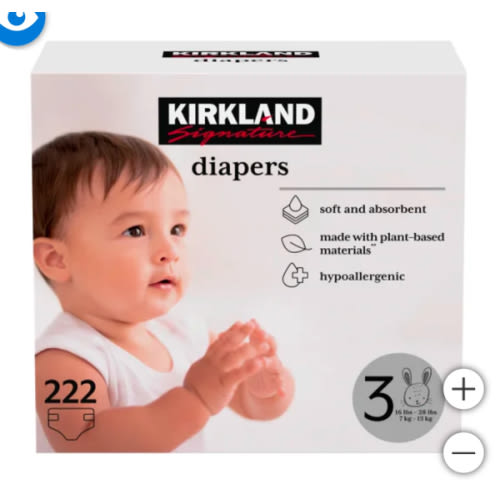 Kirkland Signature Diapers - All sizes