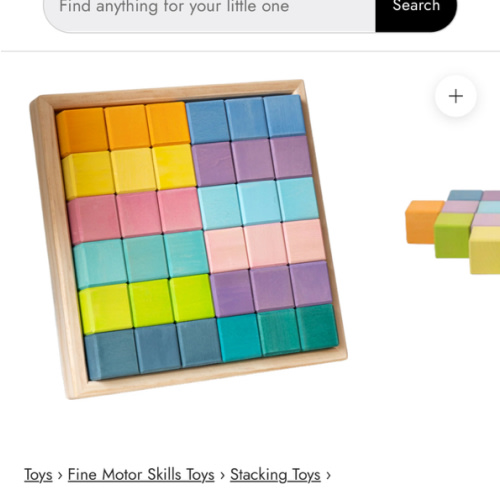 36 Pcs Stained Rainbow Mosaic Building Blocks In Pastel/macaron Colors