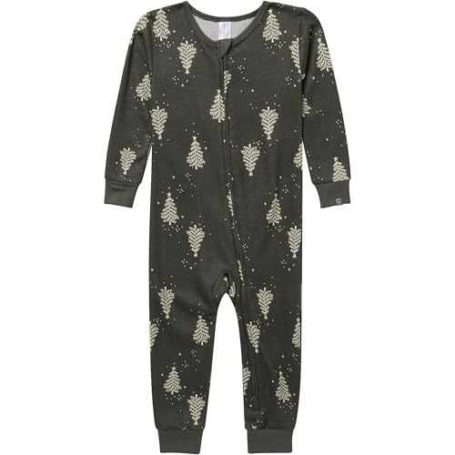 Modern Moments by Gerber unisex-baby Holiday Tight Fitting Footless Pajamas