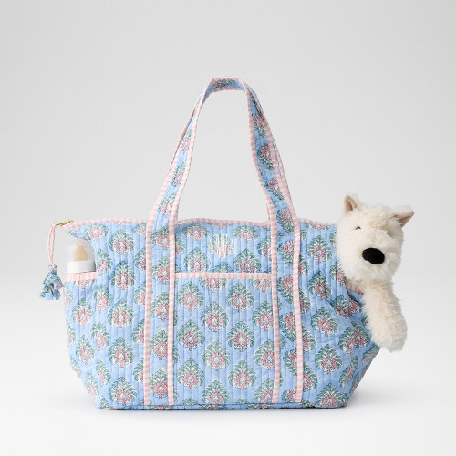 Block Print Diaper Bag