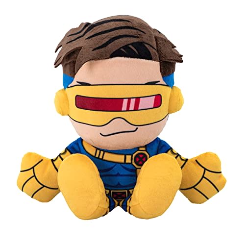Bleacher Creatures Marvel Cyclops 8" Kuricha Sitting Plush- Soft Chibi Inspired Toy