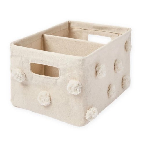 Pom Pom Hideaway Caddy Organizer - Natural