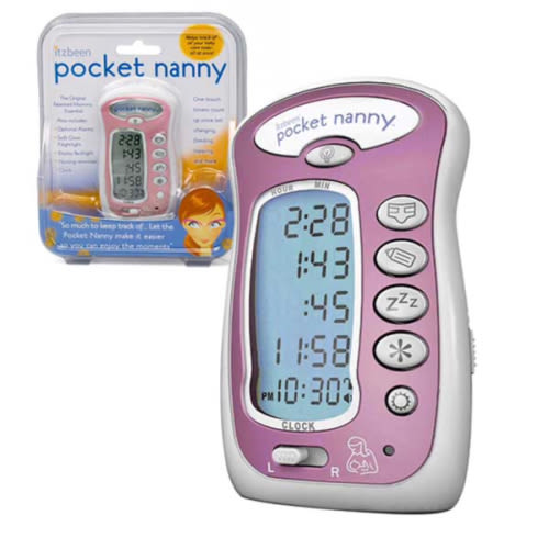 Itzbeen Pocket Nanny Baby Care Timer - (Pink) - Itzbeen