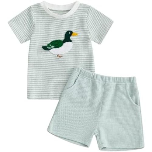 Mallard Duck Smocked Outfit