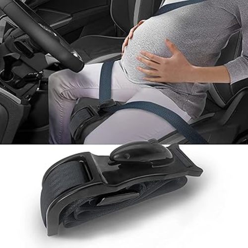 Car Seat Belt Covers for More Comfort, Compatible with All Cars and Backpacks, Universal Fastening Straps for Car Seat Cushions, Adjustable Extension Bands