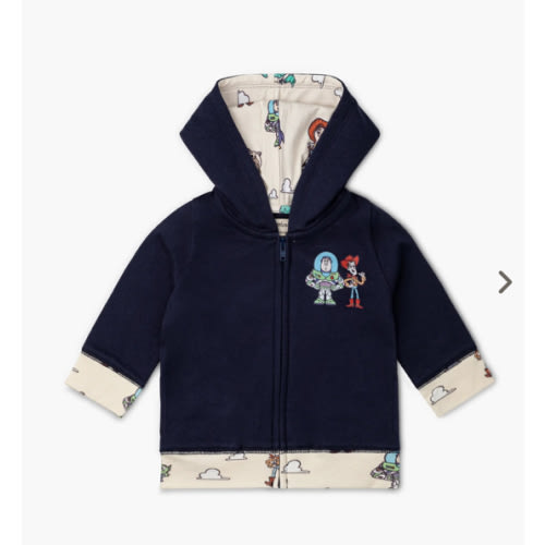 Printed Hoodie - Organic Baby, Toddler, & Kids Clothes - Monica + Andy