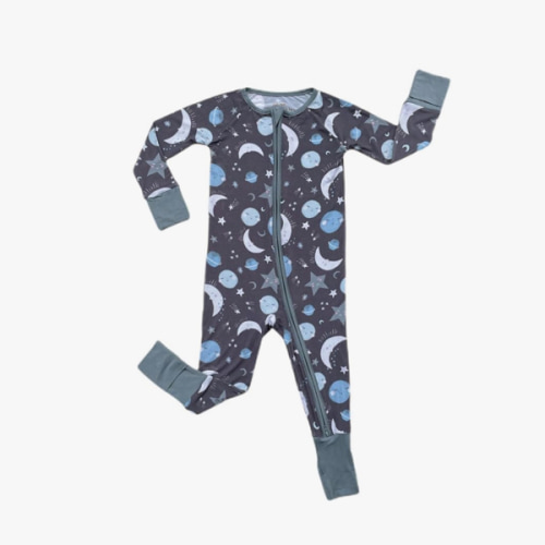 Little Sleepies Pajamas for Baby Boys & Girls, Viscose from Bamboo Baby Pajamas, Preemie & Newborn Sleepers, 2-Way Zipper PJs