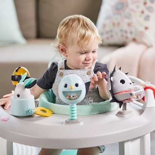 Tiny Love 4-in-1 Here I Grow Mobile Activity Center Walker - Black & W