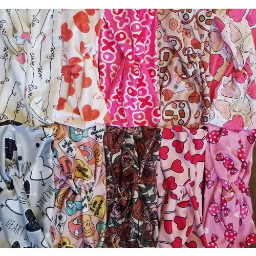 Valentine's Day Knotted Turban Headband, Stretchy Fashion Headband