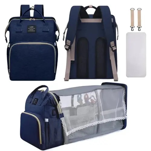 Multifunctional Baby Diaper Bag Backpack Large Capacity Travel | Black Friday Sale TikTok Shop