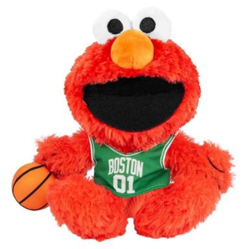 Bleacher Creatures Boston Celtics Sesame Street Elmo 8" Kuricha Plush