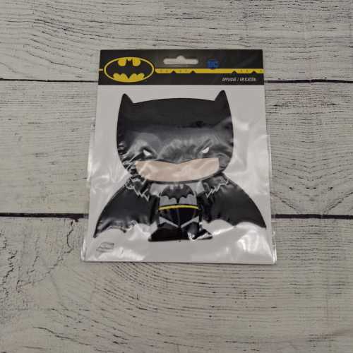 5" Baby Batman Applique Embroidered Large Iron-On Patch, Simplicity, DC Comics, Add to Jacket, Bookbag, Backpack, Embellishment Craft Supply