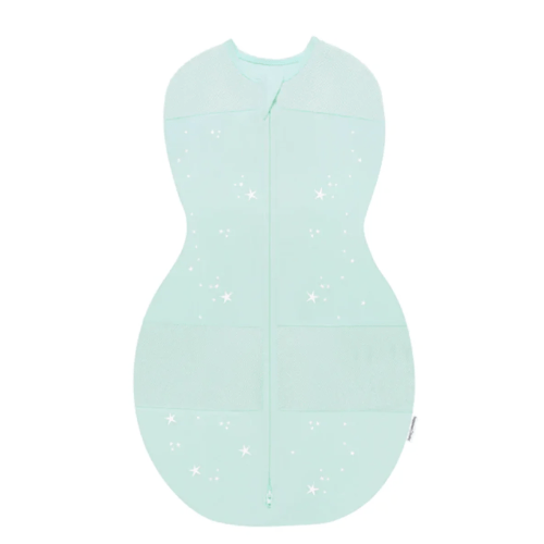 Teal Stars | Baby Sleep Sack | Sleepea Swaddle