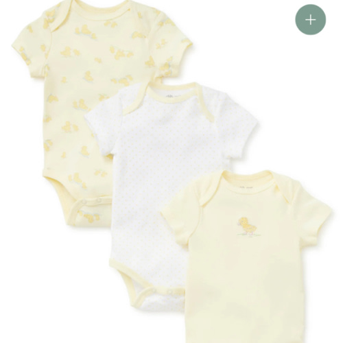 Little Ducks 3-Pack Bodysuits