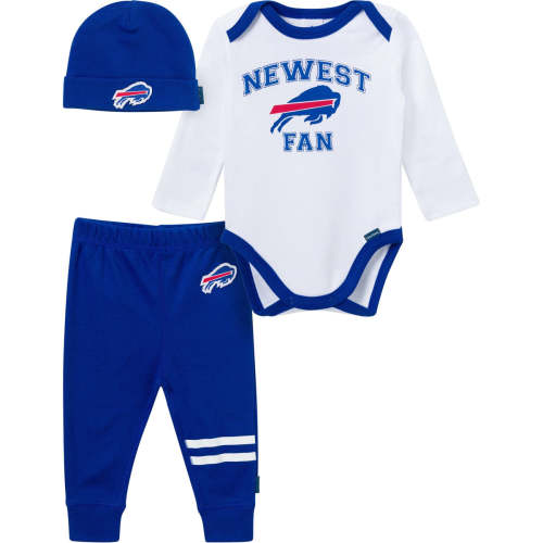 3-Piece Baby Boys Buffalo Bills Bodysuit, Active Pant and Cap – Gerber Childrenswear
