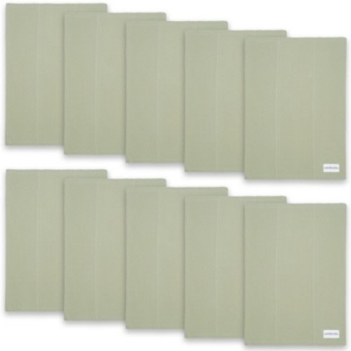 Burp Cloths 100% Cotton Washcloths for Boys and Girls by Comfy Cubs