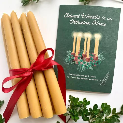 Booklet + Candles for the Advent Wreath — Draw Near Designs