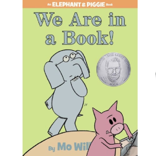 We Are in a Book! (Elephant and Piggie Series) by Mo Willems, Hardcover | Barnes & Noble®
