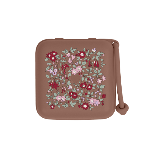 BIBS x LIBERTY Pacifier Box - Chamomile Lawn Woodchuck
