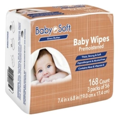 Baby Soft Shea Butter Baby Wipes, 216 ct. | Family Dollar