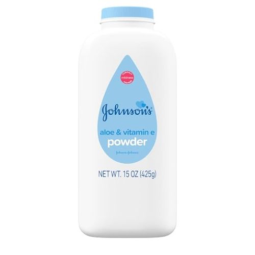 Johnson's Baby Powder with Cornstarch, Aloe & Vitamin E, 15 oz