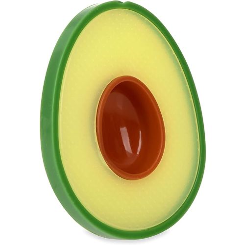 Nuby 100% Silicone Fruit Teether, Avacado w/Pit, 3M+