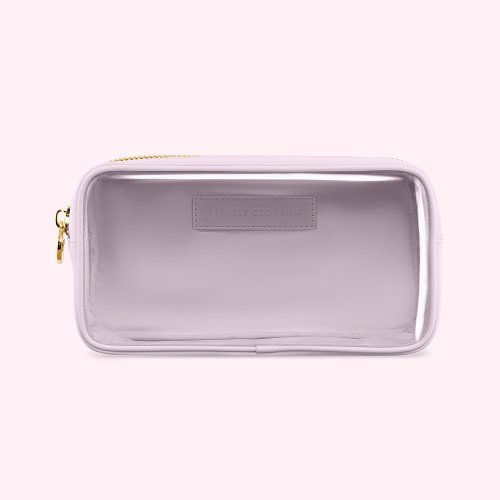 Stoneyclover Classic Clear Front Small Pouch - Lilac