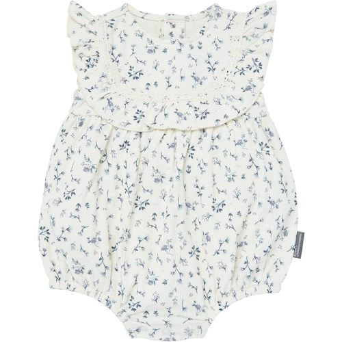 Modern Moments by Gerber Baby Girls' Lace Ruffle Bubble Romper