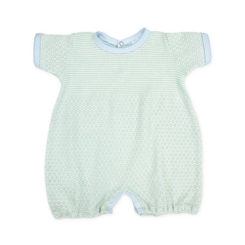 Paty Knit Solid Color Baby Bubble with Pima Trim - PatyInc