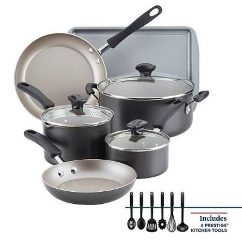 Farberware® Cookstart 15-pc. DiamondMax Nonstick Cookware Set